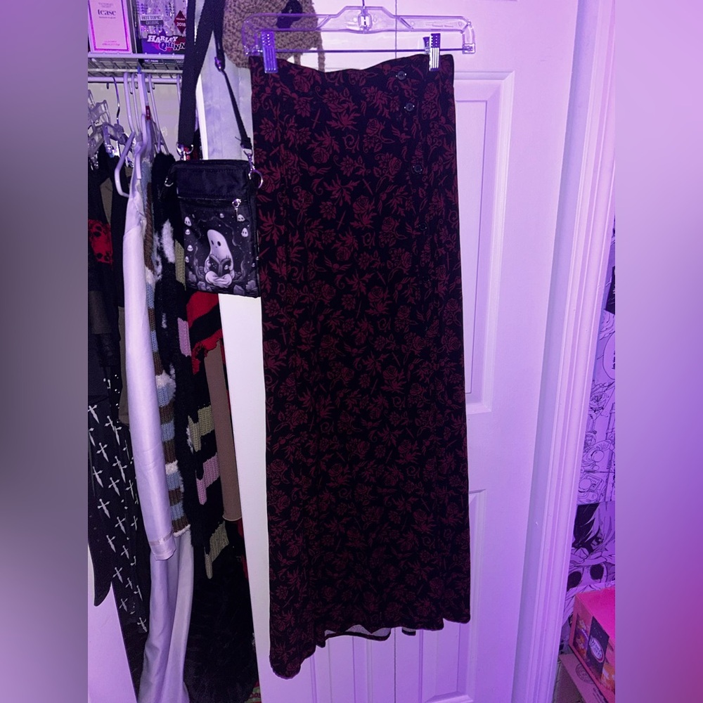 Black + Red Alternate Skirt
